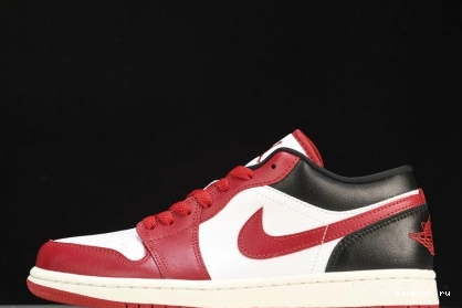 Low Reverse Black  Toe 1 Retro Jordan 0825